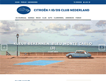 Tablet Screenshot of citroeniddsclub.nl